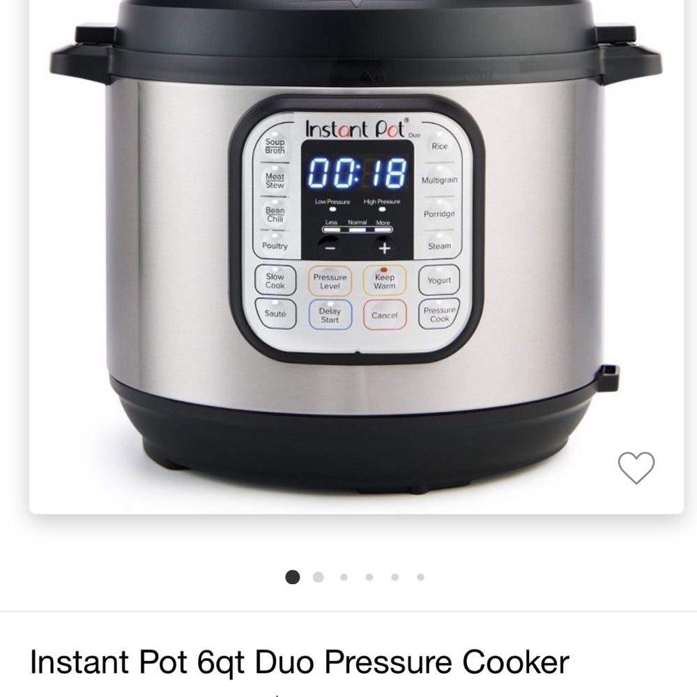 Slightly used instant pot with original box